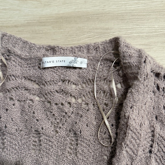 Altar'd State Textured Knit Cardigan - Picture 2 of 3